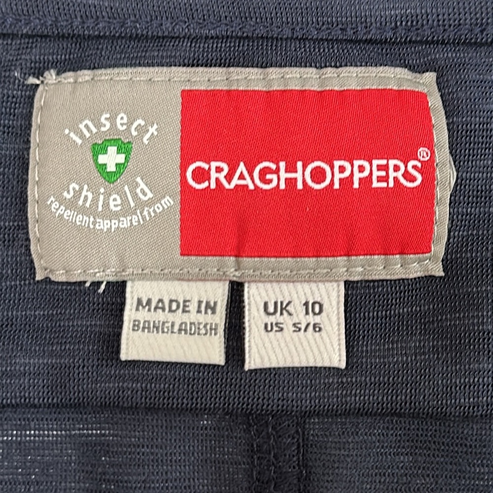 Craghoppers NOSILIFE GALENA SHORT SLEEVE TEE - Blue Navy - Picture 8 of 16